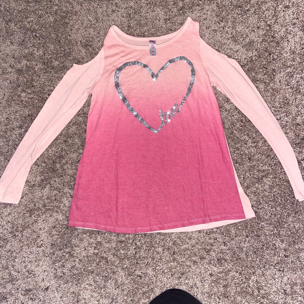 Justice long sleeve shirt